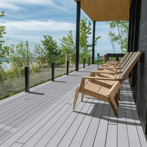 Glacier Composite Decking
