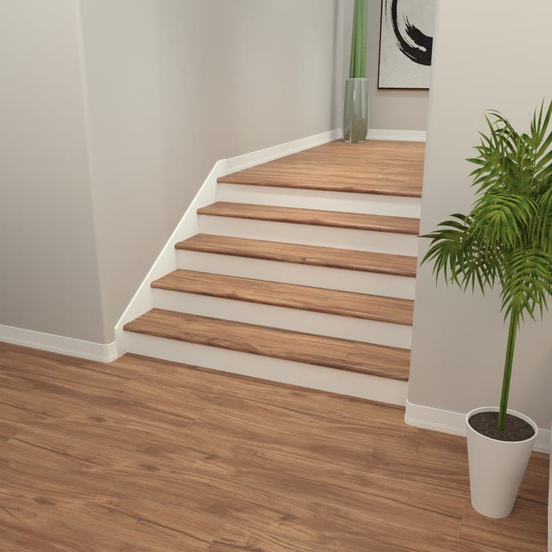 Classic Acacia Cali Vinyl Stair Nosing Overlap Windansea-1