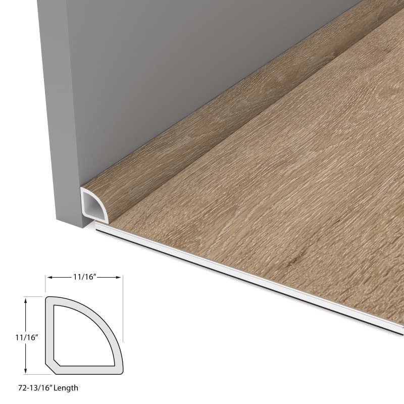 Natural Elm Quarter Round-2