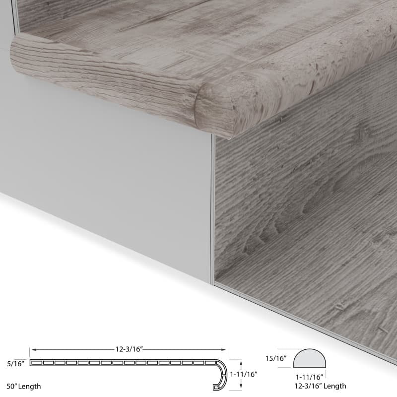 Gray Ash Tread w/ Cap Universal-2