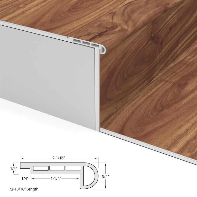 Classic Acacia Cali Vinyl Stair Nosing Flush Windansea-2