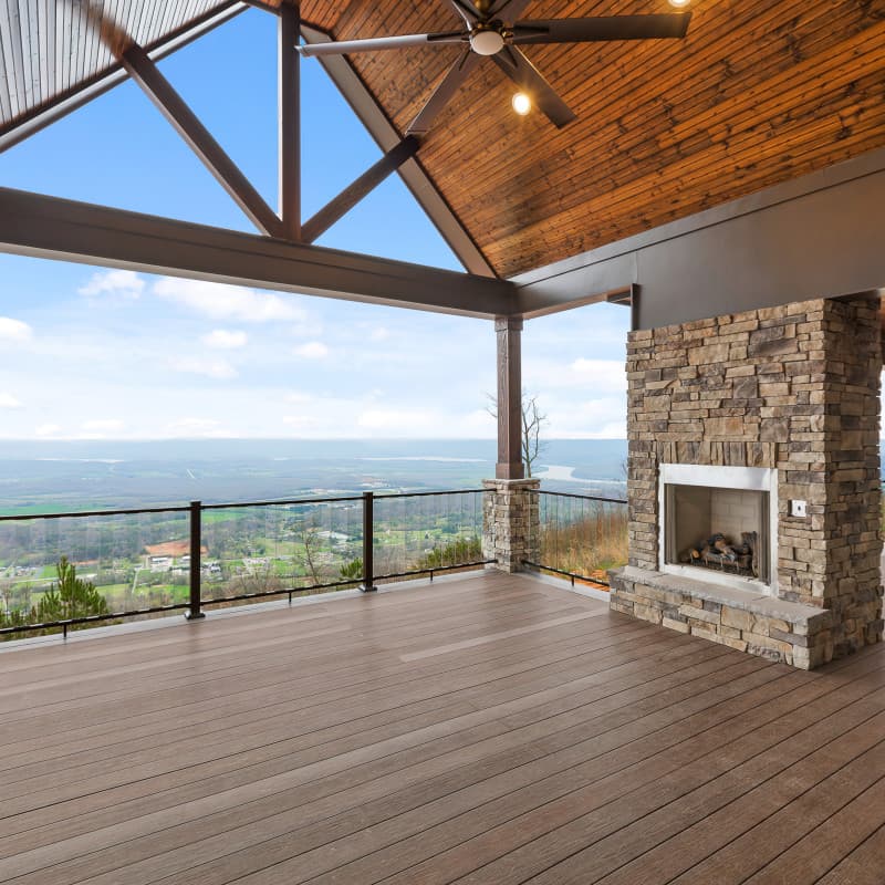 Sample - Denali TruOrganics Composite Decking Square Edge 12FT-1