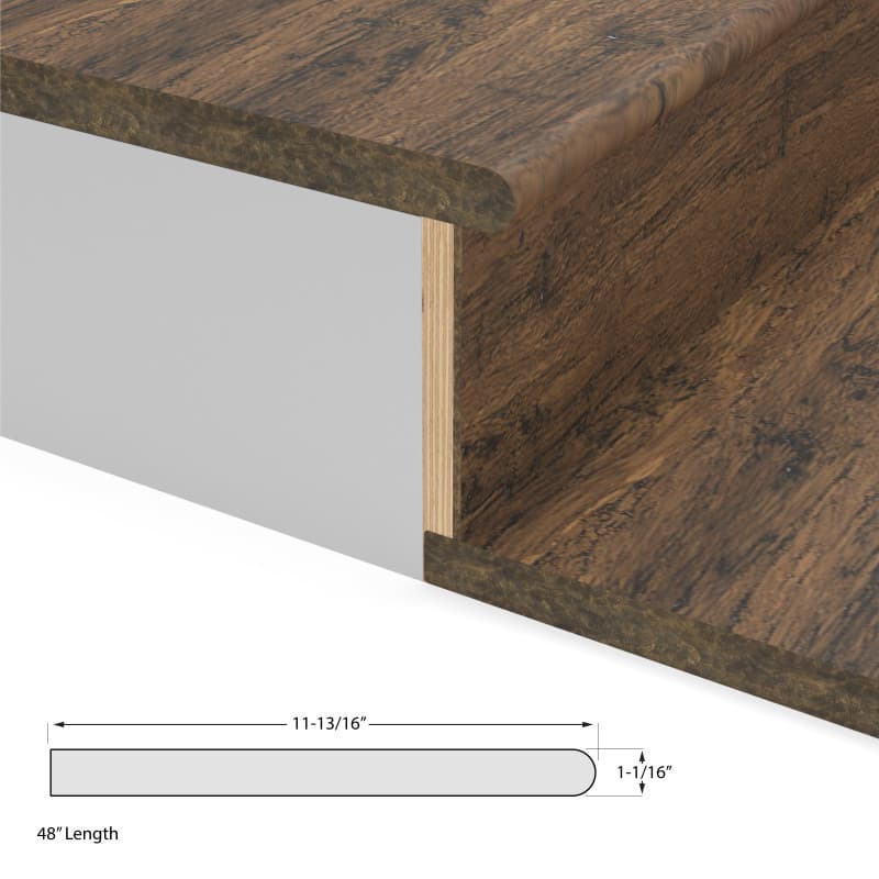 Antique Java Cali Bamboo Stair Tread
