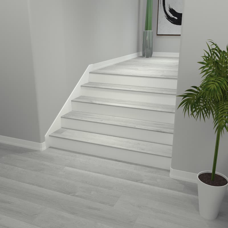 White Aspen Cali Vinyl Stair Nosing Flush-1