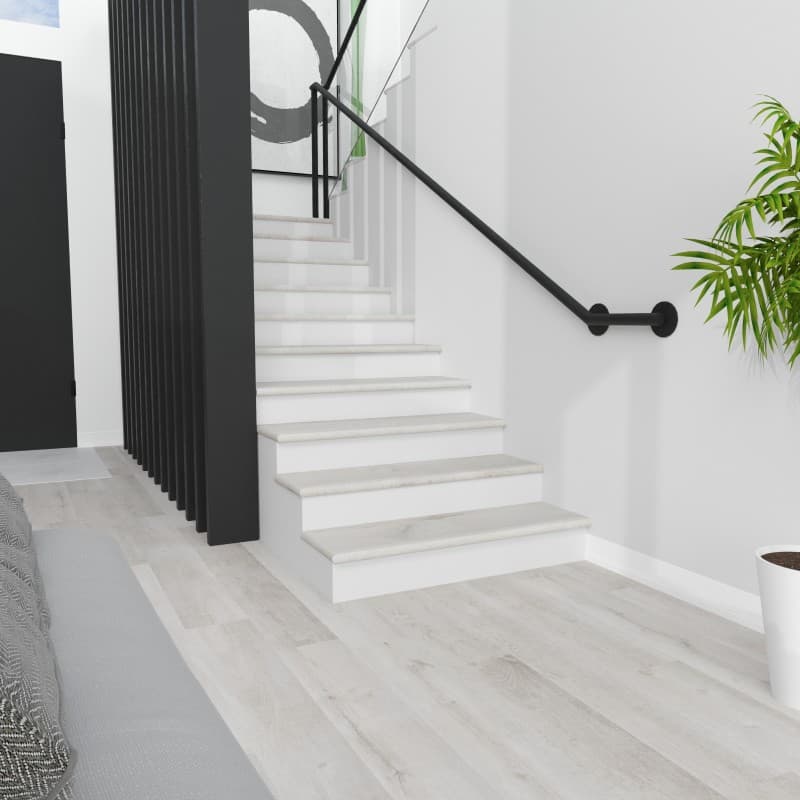 White Aspen Tread w/ Cap Universal