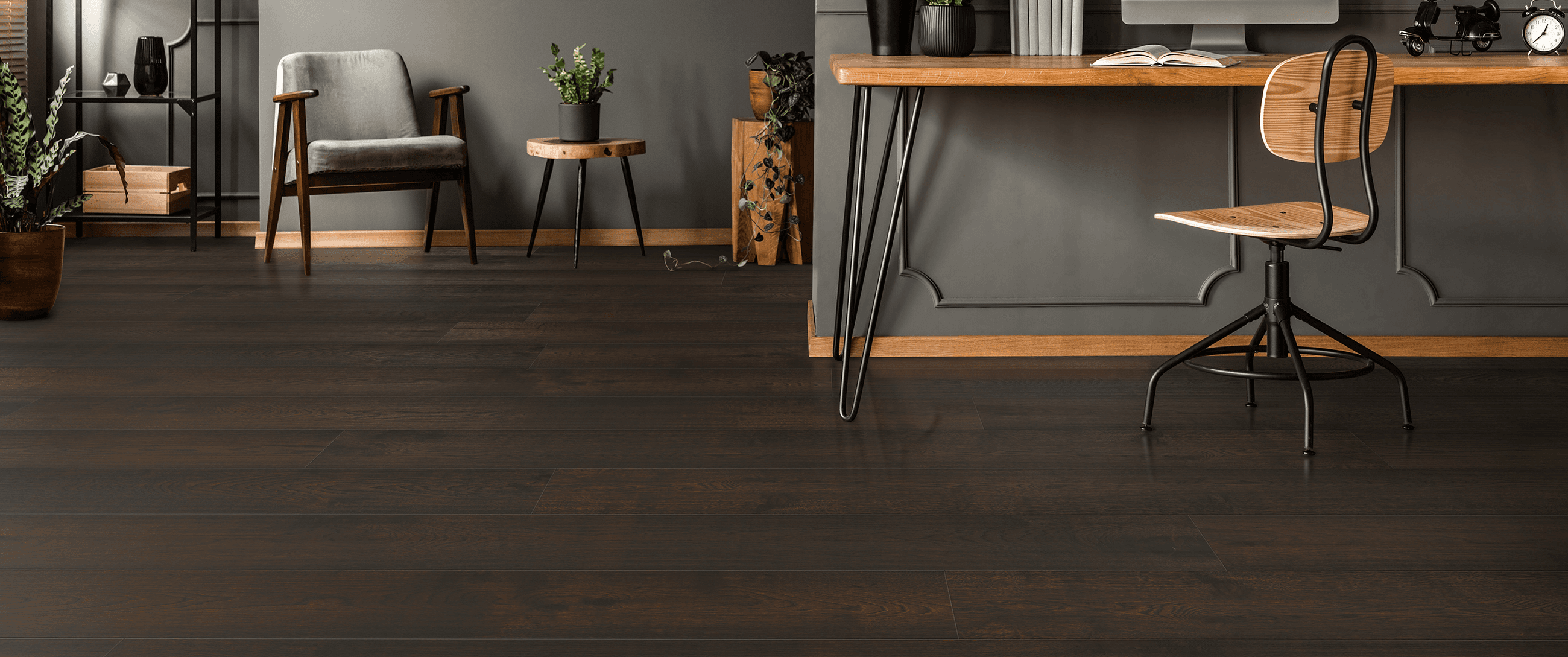 CALI Meritage Hardwoods in Syrah Oak