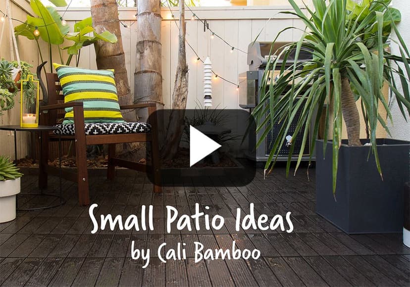 Small Patio Ideas - Deign tips to maximize your outdoor space