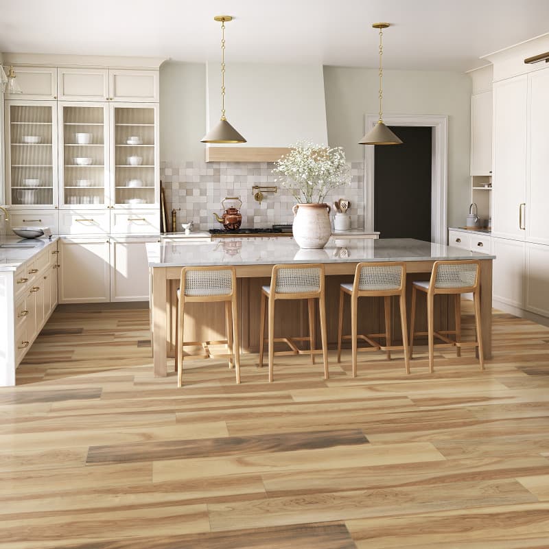 Huntington Hickory Trestles Vinyl Plank Flooring-1