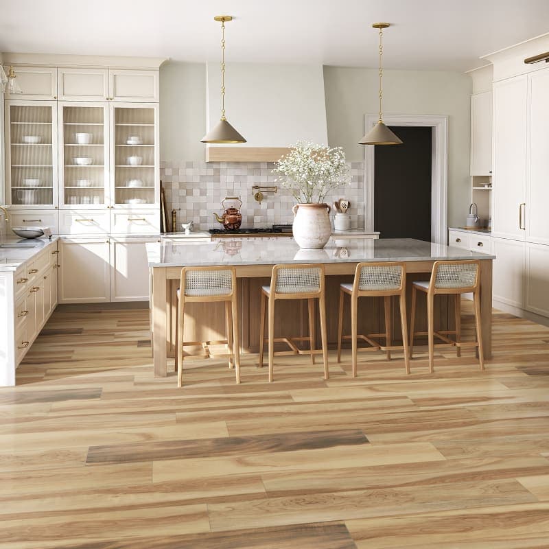 Huntington Hickory Trestles Vinyl Plank Flooring-1