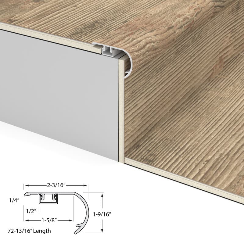 Weathered Ledge Stair Nosing Overlap 6.5mm-2
