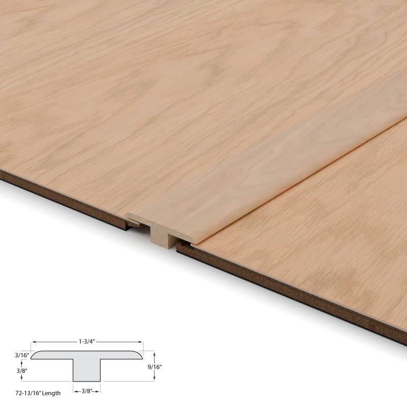 Sycamore Buff T-Mold 12mm-2