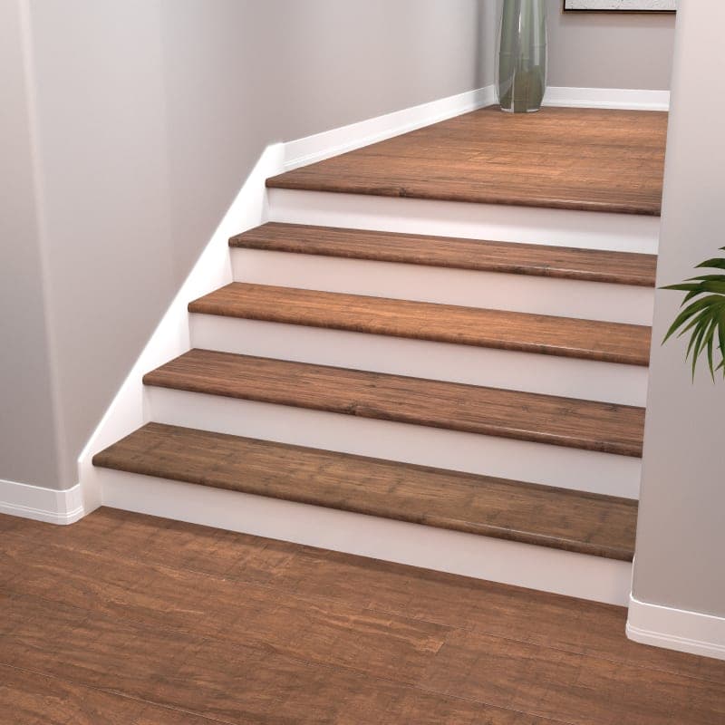 Light Java Click/Aged Amber Stair Tread-1