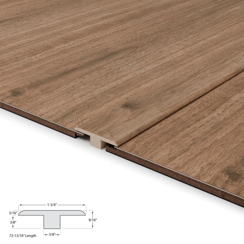 Misty Wood Walnut T-Mold 12mm-2