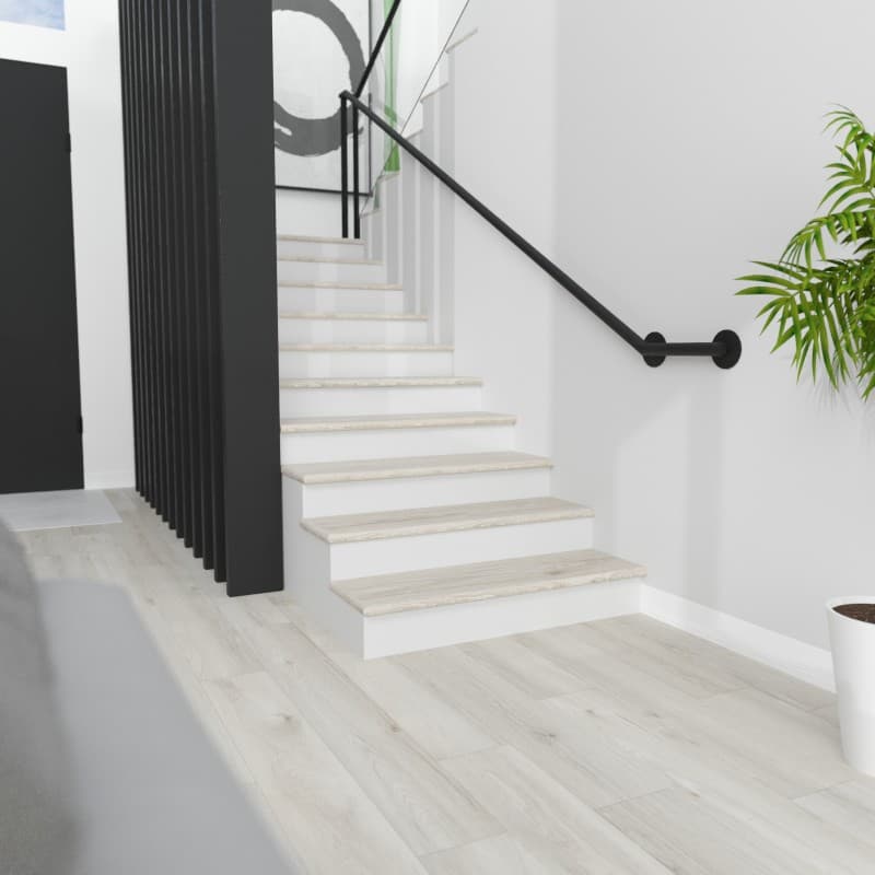 Pacific Plover Laguna Vinyl Stair Tread w/ Cap-1