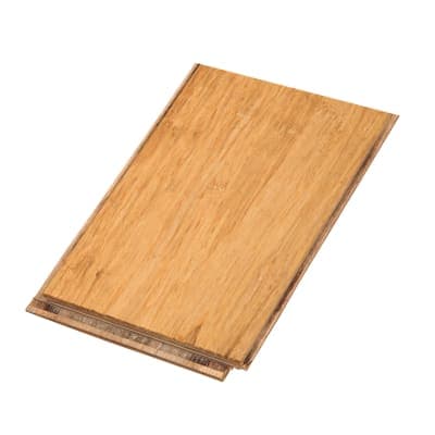 Sample - Natural Fossilized Wide Click Engineered Bamboo Flooring