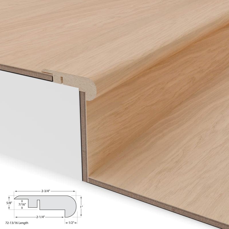 Amber Retreat Stair Nosing Overlap 12mm