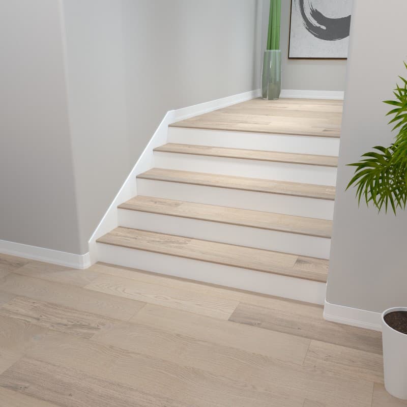Beach Town Blanc Cali Hardwoods Stair Nosing Flush-1