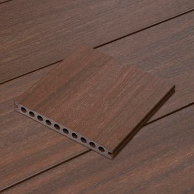 Sample - Denali TruOrganics Wide Composite Decking 8FT