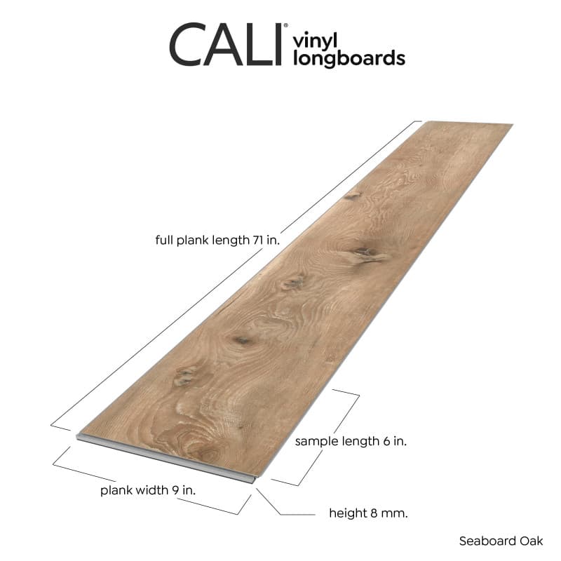 Seaboard Oak Longboards Vinyl Flooring (Angle-Angle)-2