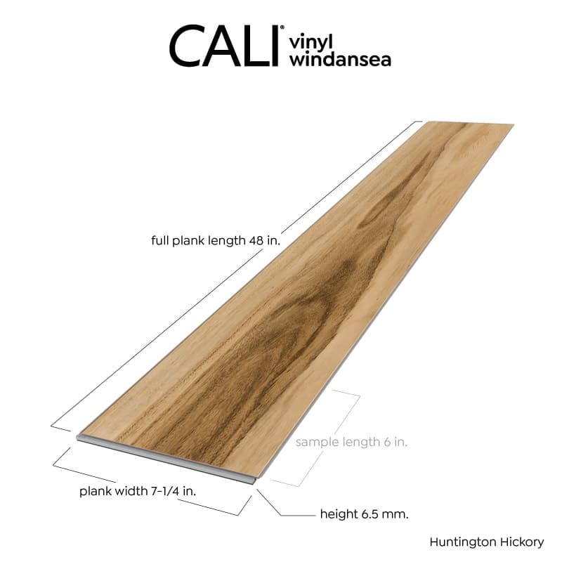Huntington Hickory Windansea Vinyl Flooring-2