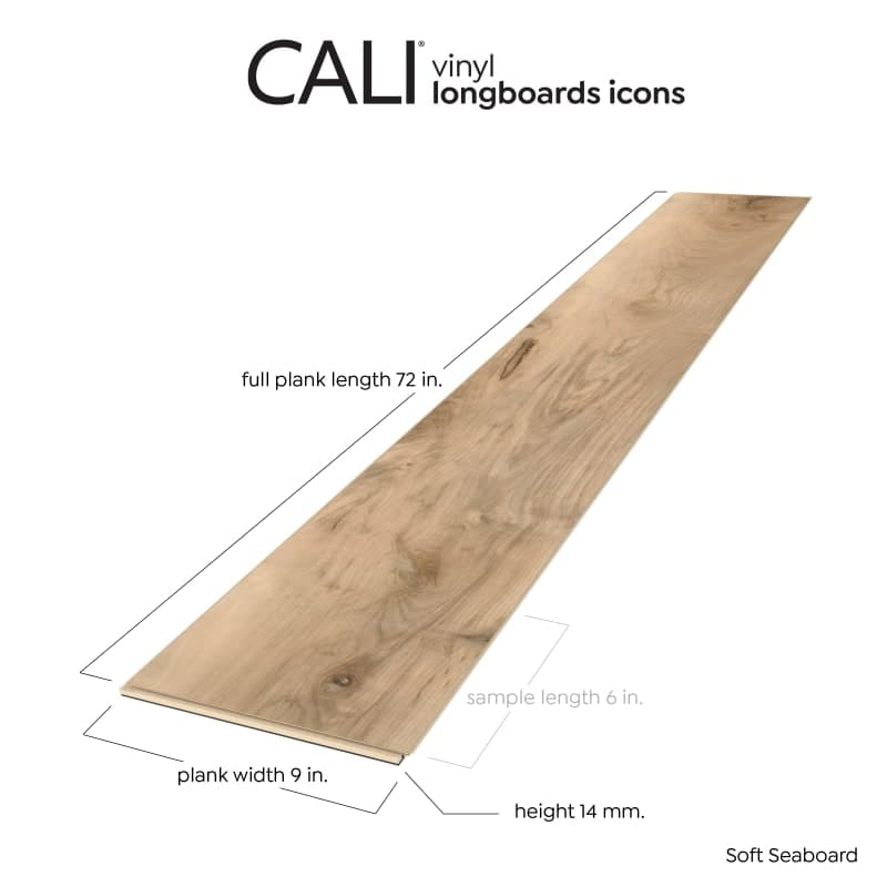 Soft Seaboard Longboards Icons Vinyl Flooring-2