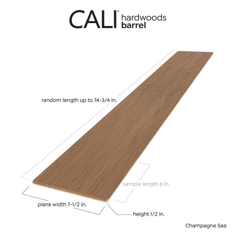 Champagne Sea Hardwood Barrel Flooring-2
