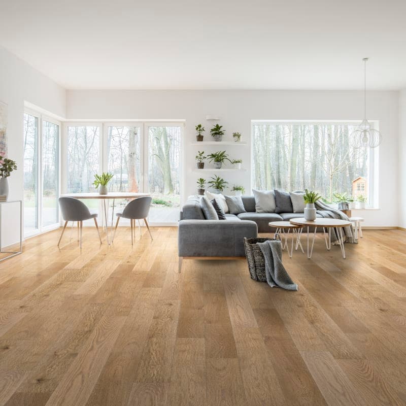 Sample - Chardonnay Oak Extra Wide T&G Cali Hardwoods Flooring-2