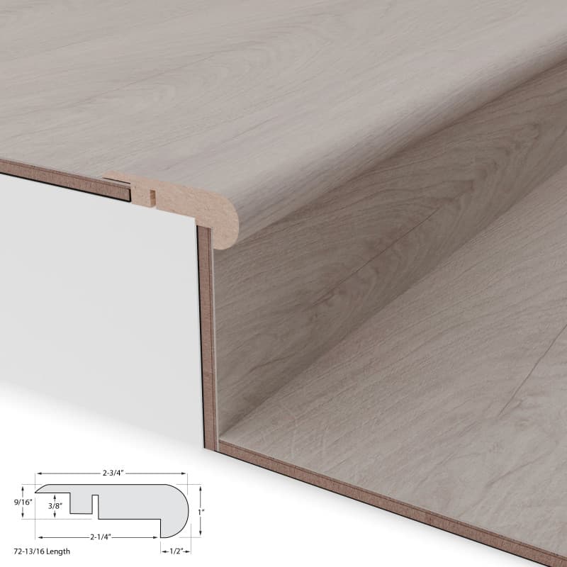 Grayfish Stair Nosing Overlap 10mm-2