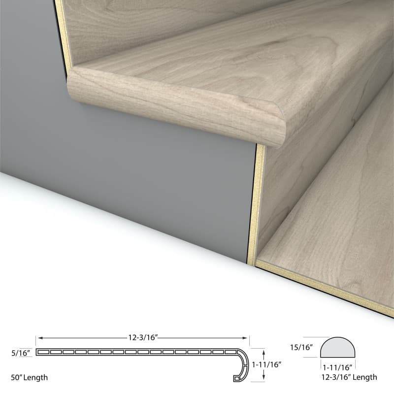 Railway Gray Tread w/ Cap Universal-2