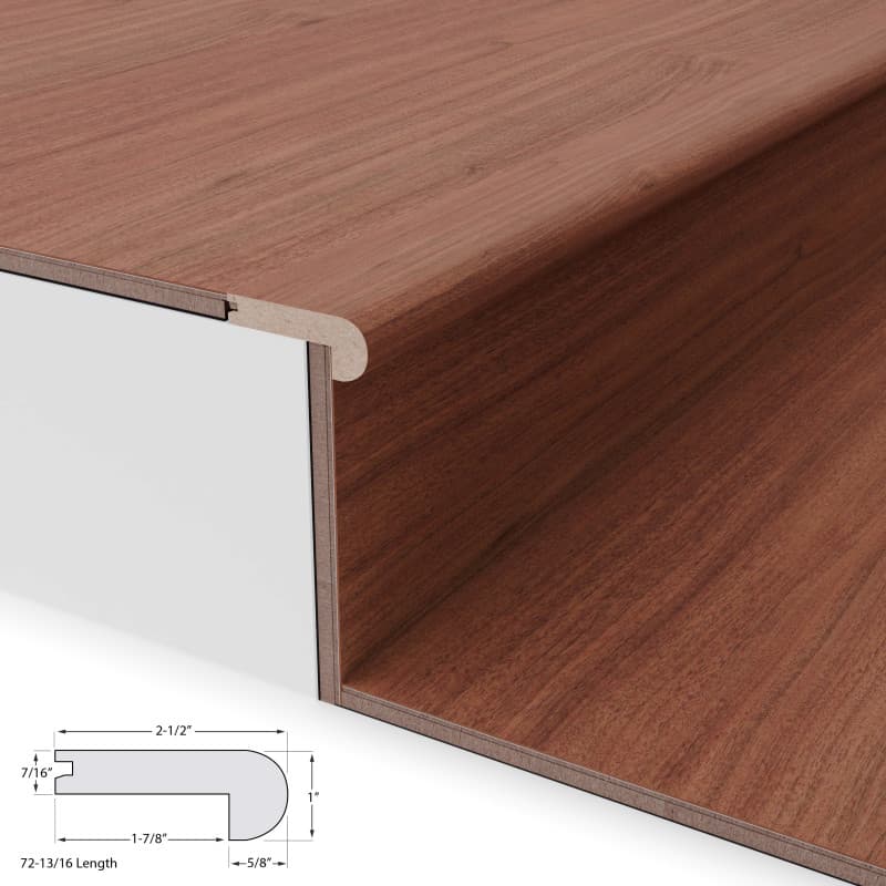 Old Mission Umber Stair Nosing Flush 12mm-2