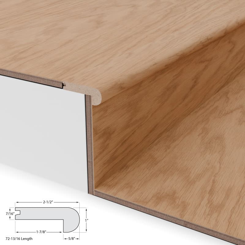 Surf Shop Stair Nosing Flush 12mm-2