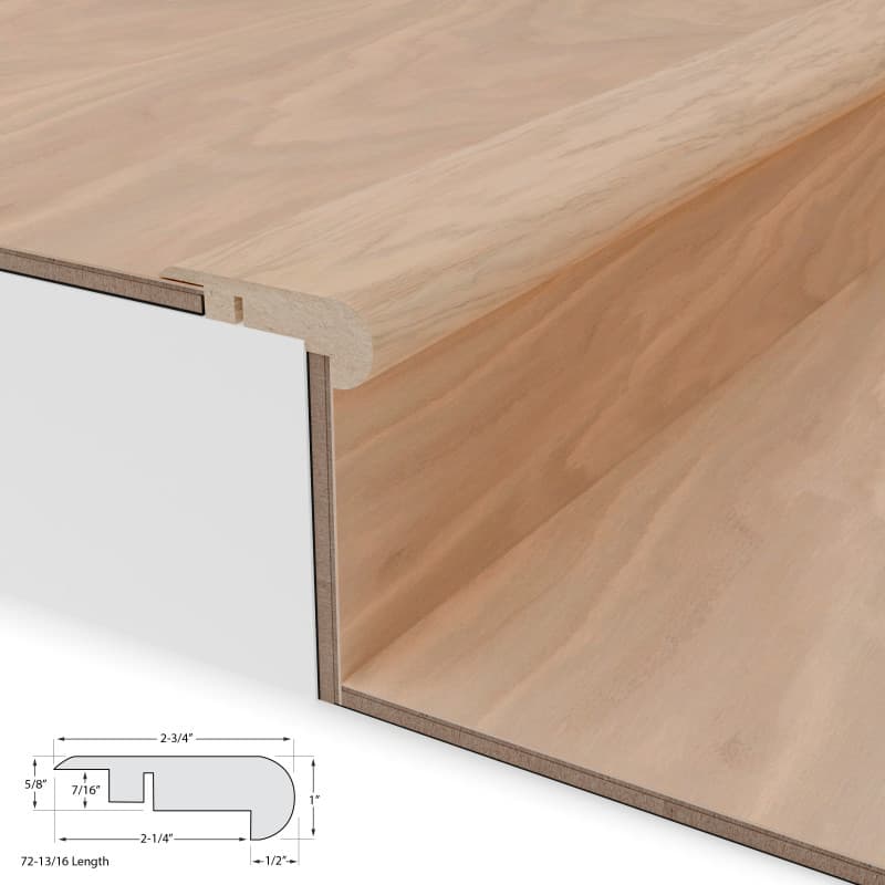 Sycamore Buff Stair Nosing Overlap 12mm-2