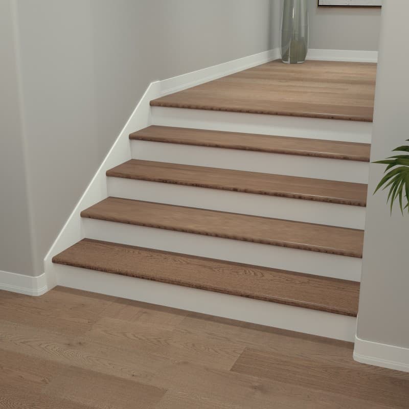 Barnyard Brut/Vintage Valley Hardwood Stair Tread