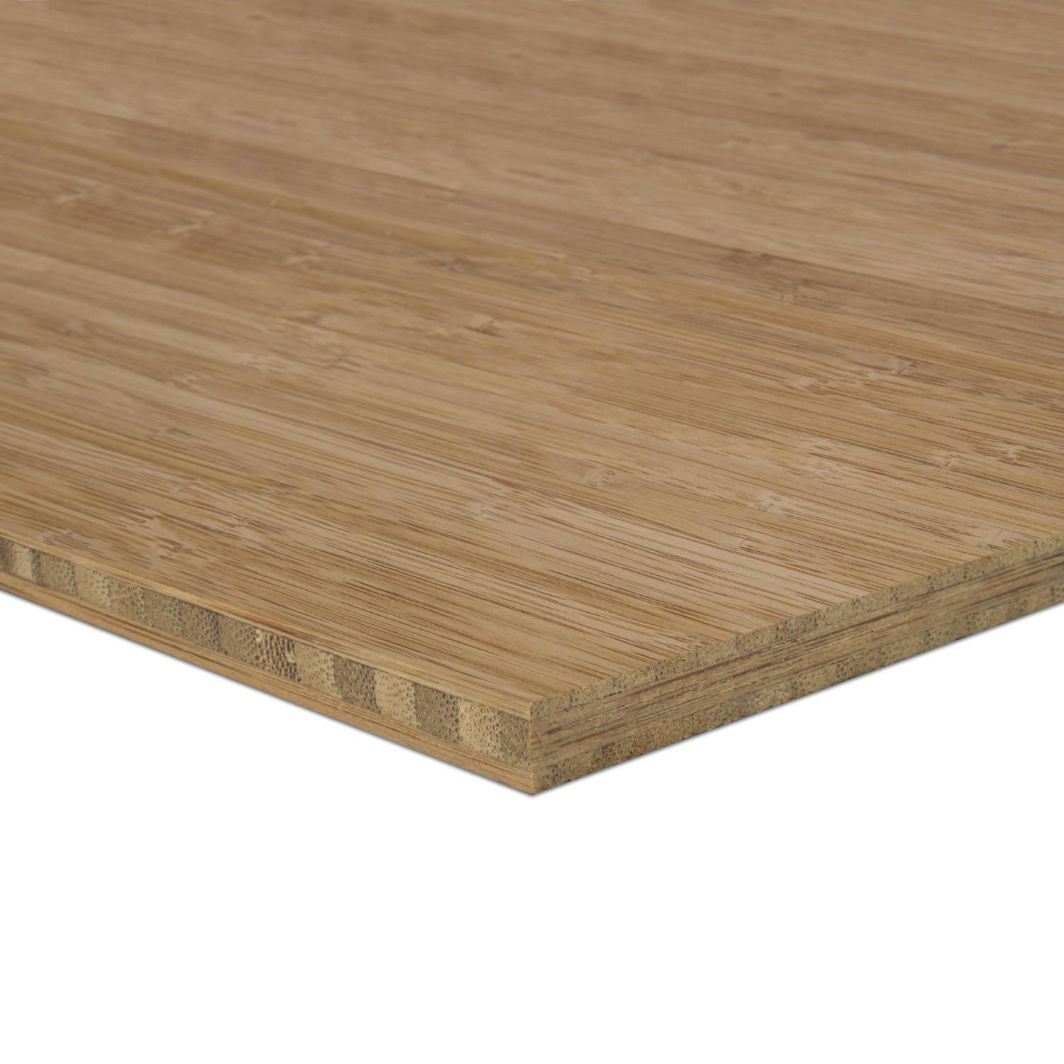 Bamboo Plywood - 3ply 1/4 in. Vertical Carbonized