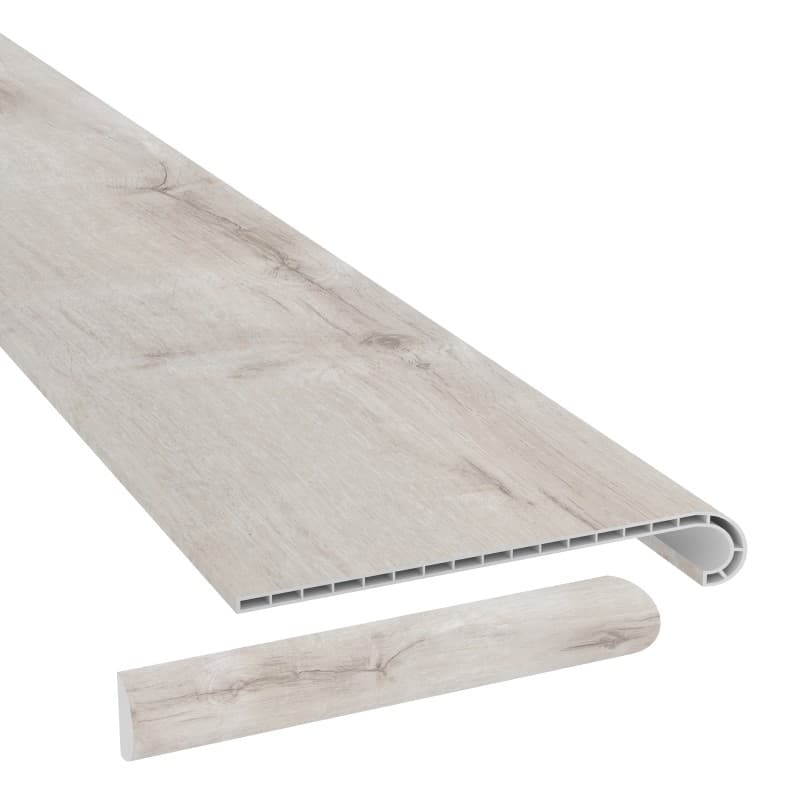 White Aspen Tread w/ Cap Universal-0