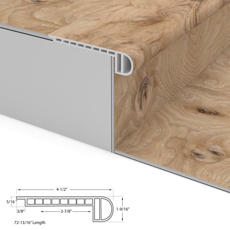 Seaboard Oak Longboards Wide Stair Nosing Flush-2