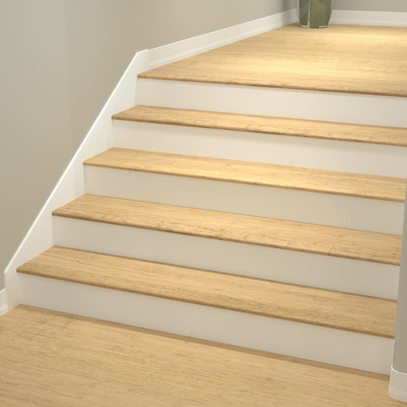 Natural Flush Stair Nosing 9/16"-1