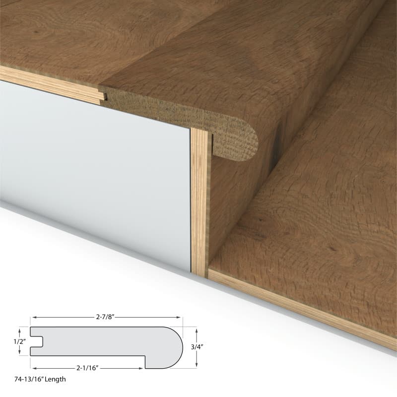 Harbor Harvest Cali Hardwoods Stair Nosing Flush-2