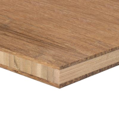 3/4 Inch Carbonized Fossilized® Bamboo Plywood - 3 PLY
