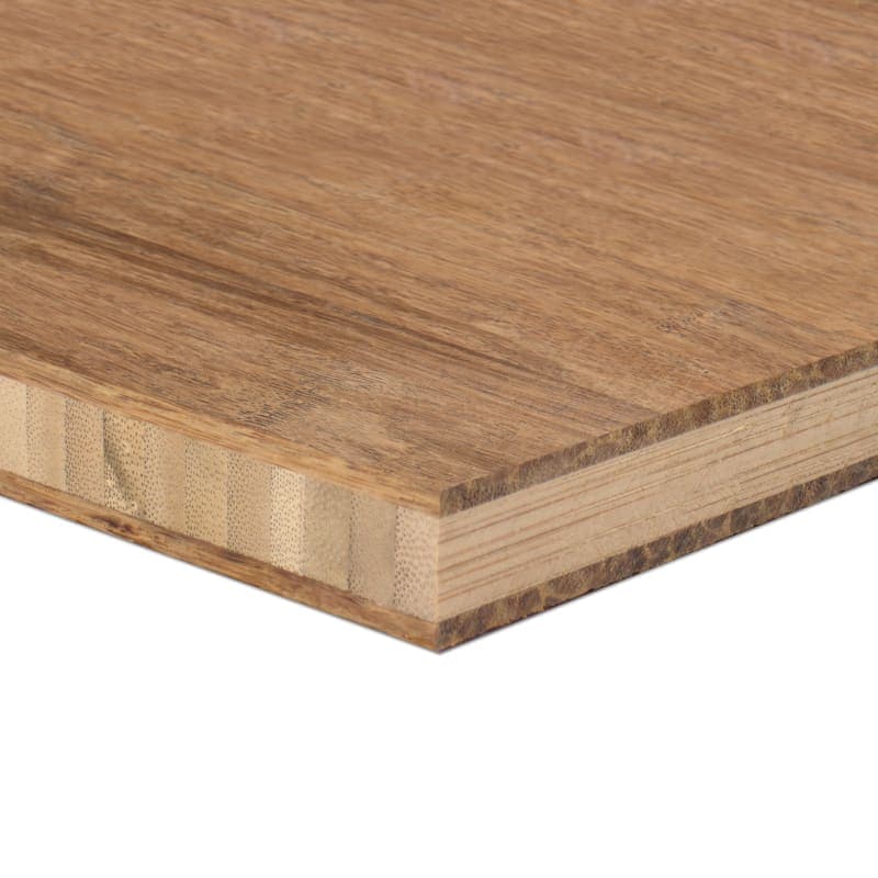 3/4 Inch Carbonized Fossilized® Bamboo Plywood - 3 PLY-0