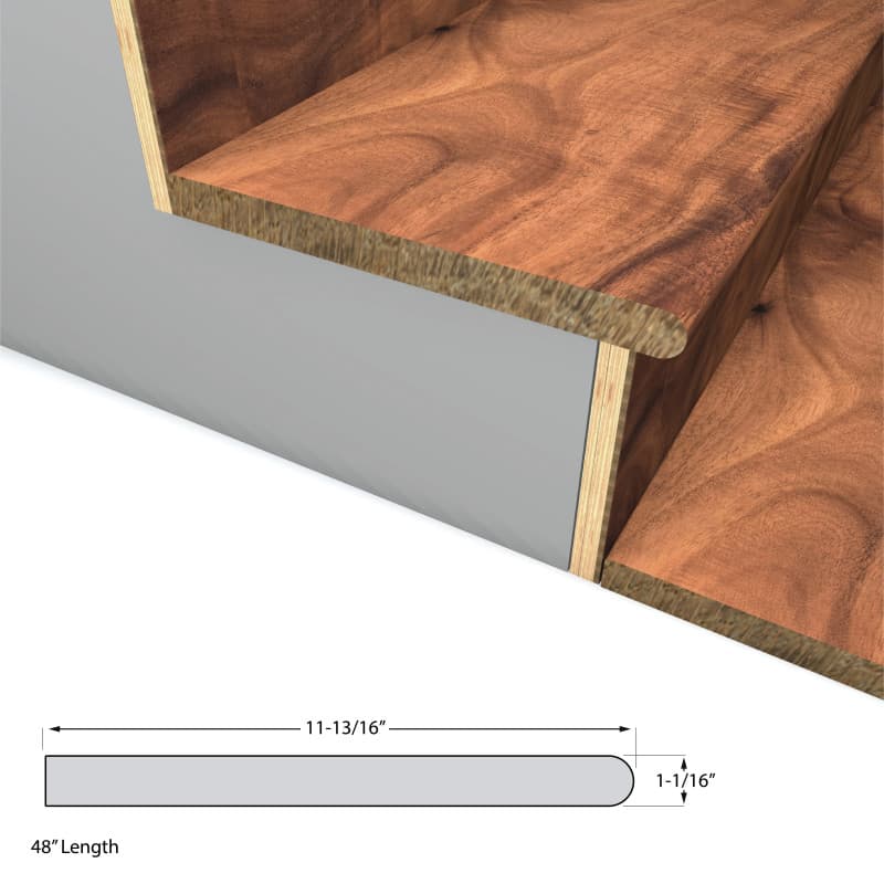 Natural Acacia Stair Tread-2