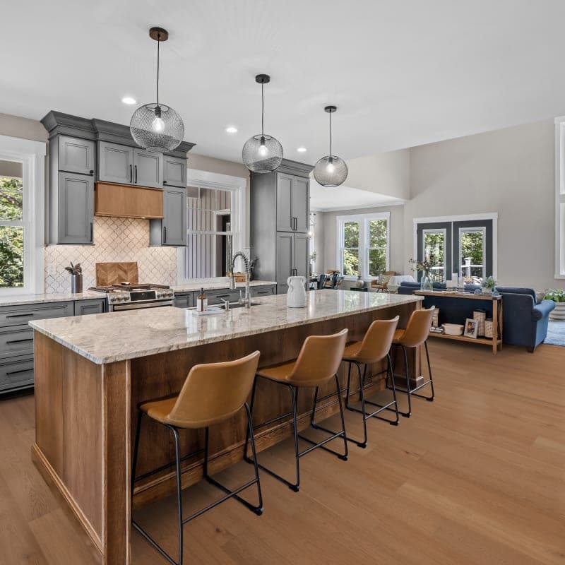 Shaded Hickory Varietals Hardwood Flooring-1