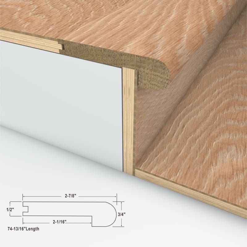 Semillon Surf Cali Hardwoods Stair Nosing Flush-2