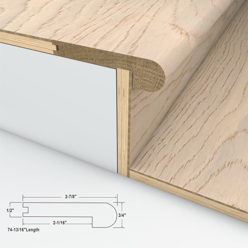 Beach Town Blanc Cali Hardwoods Stair Nosing Flush-2