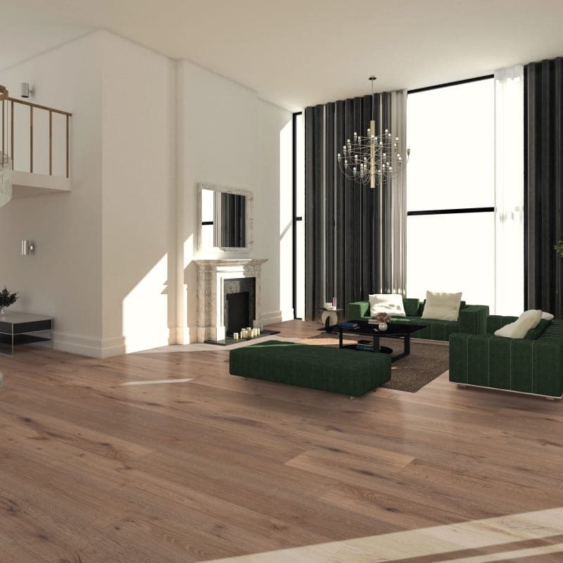 Sample - Carmel Valley Oak Extra Wide T&G Cali Hardwoods Flooring-1