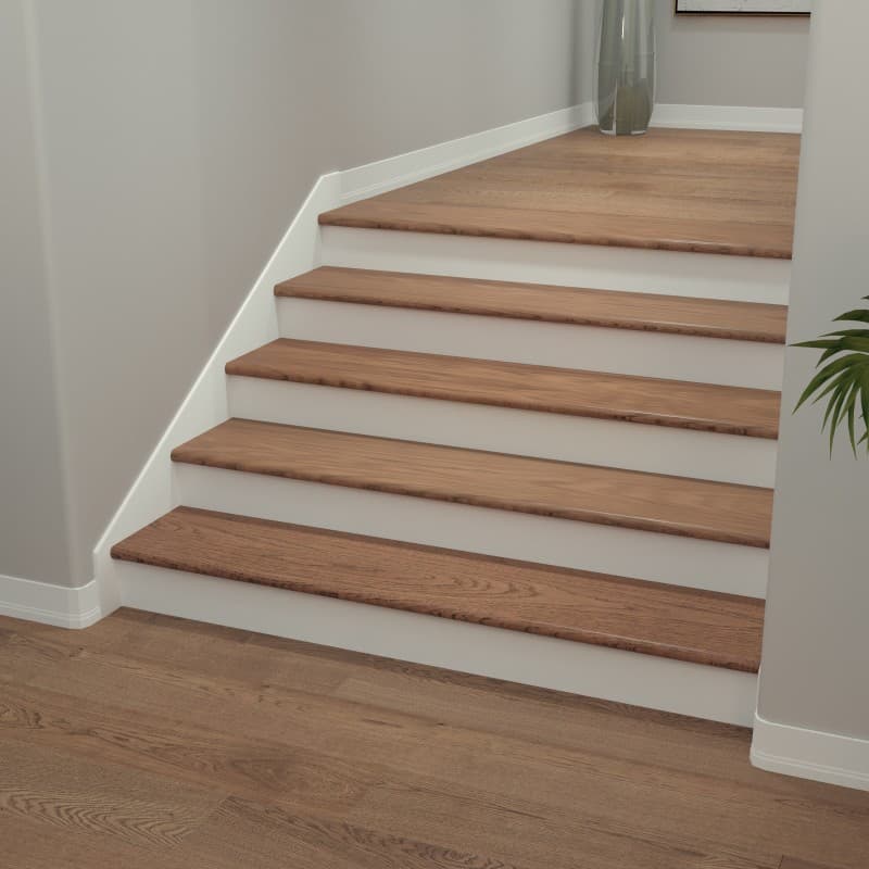 Carneros Oak/Sunlit Vine Hardwood Stair Tread-1