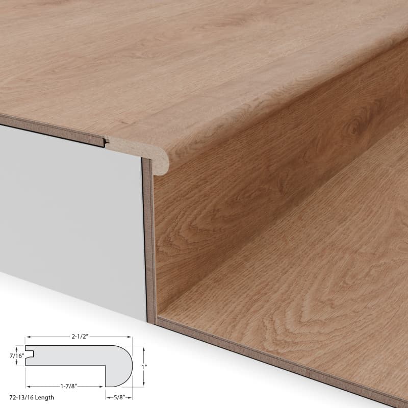 Belmont Bluffs Stair Nosing Flush 12mm-2