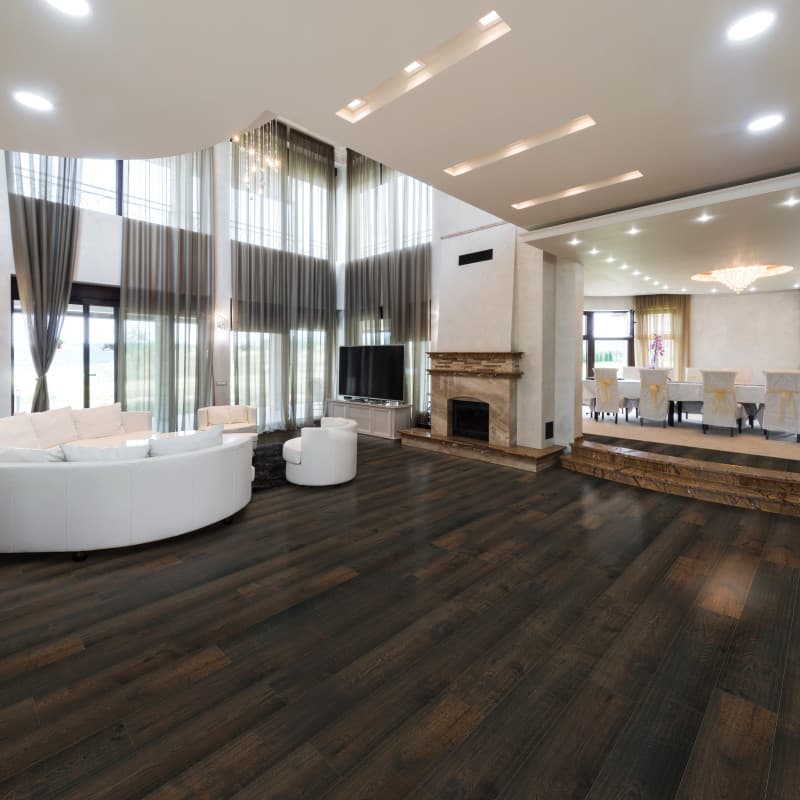 Sample - Syrah Oak Extra Wide T&G Cali Hardwoods Flooring-1