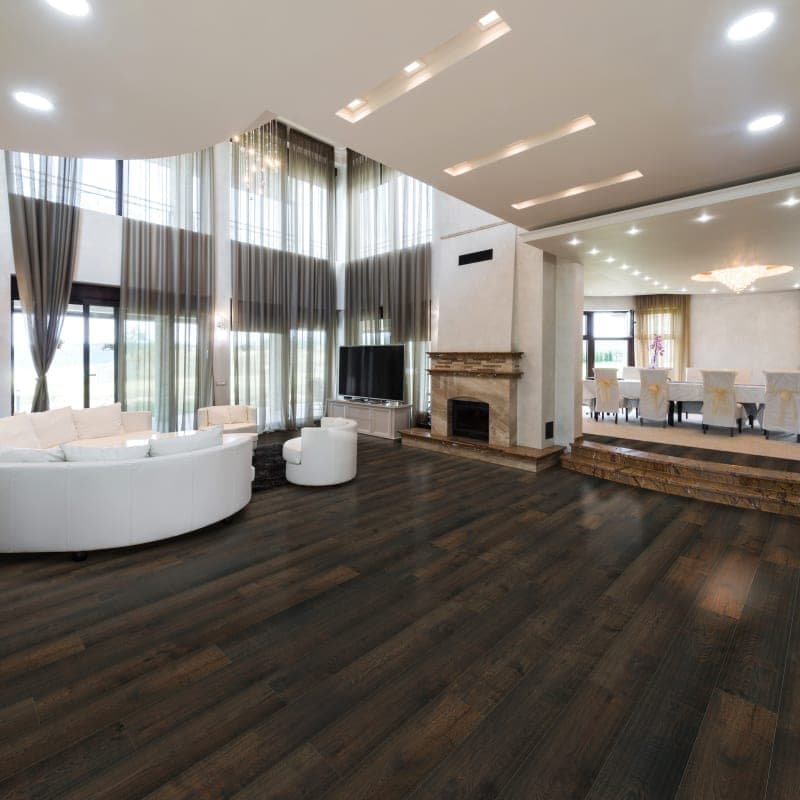 Sample - Syrah Oak Extra Wide T&G Cali Hardwoods Flooring-1
