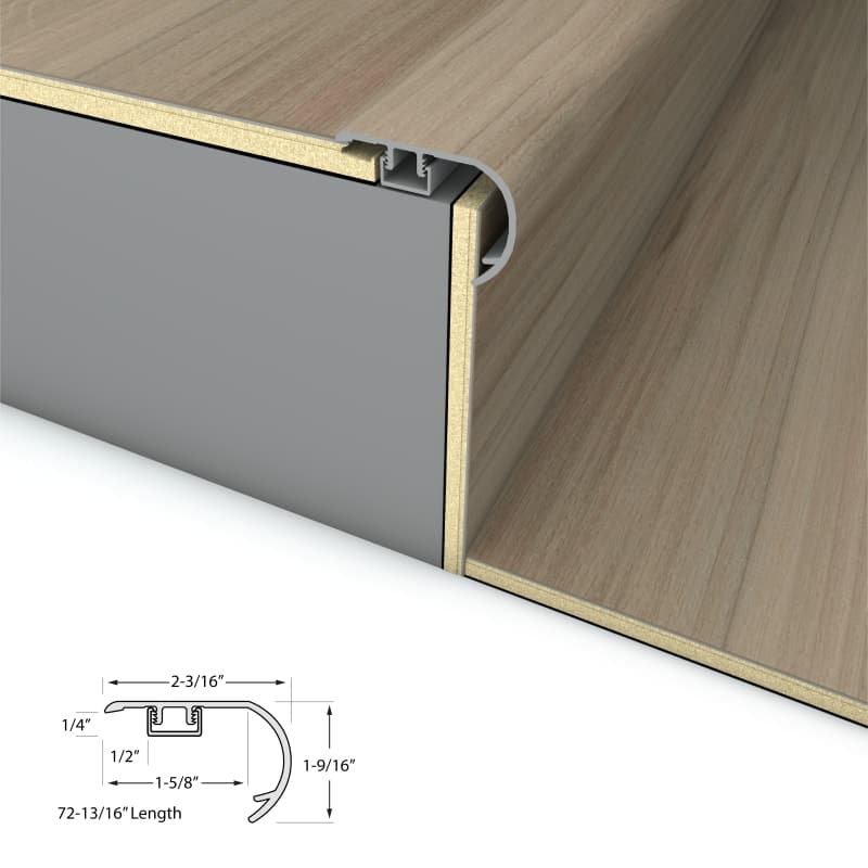 Pelican Post Stair Nosing Overlap 6.5mm-2